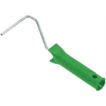 Petit étrier à rouleau longueur 280 mm pour cylindres 100 mm d. 6 mm galvanisé manche plastique