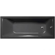 Polysan - noemi Rectangular Bath 170x70x39cm, gris