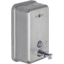 Distributeur vertical de savon liquide avec réservoir en abs 1200 ml Nofer Finition : Satinée