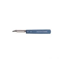 Nogent 3 Etoiles - 20 Éplucheur 2 tranchants Bleu Paon - Classic Bois - nogent