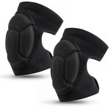 Serbia - Noir, 1 Paire) Genouillères, Genouillères De Jardin De Protection, Genouillères Pour Le Travail, Genouillères De Jardin Genouillères
