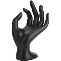 Jeffergarden Noir ok main gesticulant anneaux présentoir boucles d'oreilles porte-bracelet organisateurs de bijoux (résine)
