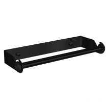 Noir-Porte essuie-tout Support pour Porte Papier Cuisine Essuie Tout en Acier Inoxydable Distributeur Dérouleur Essuie Tout Porte Rouleau de Cuisine