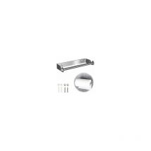 Argenté-Porte essuie-tout Support pour Porte Papier Cuisine Essuie Tout en Acier Inoxydable Distributeur Dérouleur Essuie Tout Porte Rouleau de