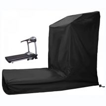 Serbia - Noir(20694170cm)Housse de Protection étanche à la poussière pour Tapis de Course à Pied avec Fermeture éclair - Tissu Oxford - pour
