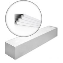 ST4-box-10 nomastyl Noel Marquet 1 Box 10 pieces Cornice moulding contemporary design white 20 m - NMC