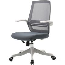 [NON UTILIZZATO] SIHOO poltrona ufficio ergonomica traspirante supporto lombare braccioli regolabili grigio
