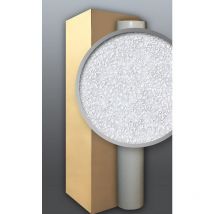 Edem - Non-woven wallpaper wall 80304BR60 paintable xxl deco textured white 4 rolls 106 sqm (1140 sq ft)