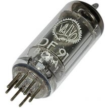 DF 91 = 1 T 4 Valvola termoionica Pentodo 45 V 1.7 mA Numero Poli (num): 7 Attacco: Miniatura Contenuto 1 pz.