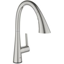 Grohe - Zedra Touch Mitigeur Électronique D'Évier, Avec Douchette