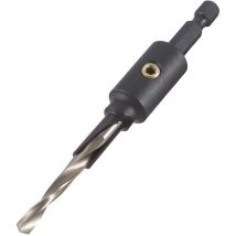 Trend - Trapano a gradini Snappy 'pronto per il montaggio' da 7 mm, trapano a gradini con taglienti temprati per bulloni da costruzione di mobili,