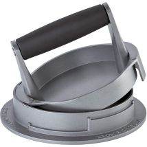 Pressa per hamburger Trio, in acciaio inox 18/8, di colore grigio, KP1066823000 - Küchenprofi