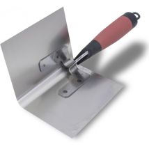Marshalltown - Frattazzo Ad Angolo Interno Bullnose Con Impugnatura Durasoft, In Acciaio Inossidabile, Per Cartongesso E Intonacatura, Dimensioni: 