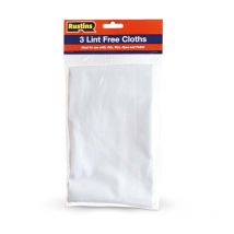 Briwax - Rustins Lint Free Cloths (Pack Of 3)