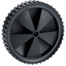 Doerner + Helmer 709150 – Ruota in pvc nero con tacchetti profilo 150 x 32 x 12 mm Mozzo larghezza 34 mm