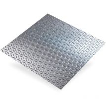 Lamiera in alluminio a grana di riso ep1,2 mm, 500 x 1000 mm