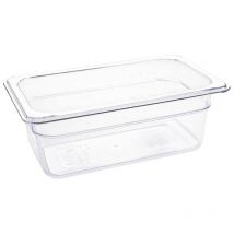 Genware PC14 – 100 1/4-polycarbonate gn Pan, 100 mm, trasparente