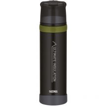 Thermos - Mountain Beverage Bottle Bottiglia, Acciaio Inossidabile, Carbone Nero Opaco, 900 ml