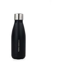 Bottiglia Termica Con Doppia Parete In Acciaio Inox, Acciaio Inox, Noir Mat, 260ml - Yoko Design