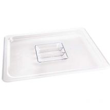 Vogue - U245 coperchio, in policarbonato, gn- 1/2, trasparente