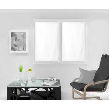 Soleil d'ocre Tenda Finestra, Poliestere, Bianco, 70 x 120 cm