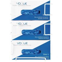 GC960 - Dispenser per guanti usa e getta, 3 ripiani, colore: bianco, dimensioni: 360 x 260 x 105 mm, supporto per guanti usa e getta da parete,