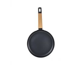Padella per crepe da 24 x 2,0 cm – realizzata in alluminio pressato – Rivestimento antiaderente – tutti i tipi di cucine inclusa induzione – senza