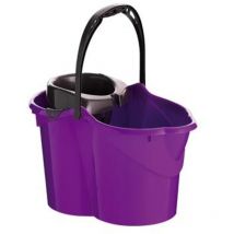 Strumenti professionali 09050-l Cube ovale con colino, 15 l, lilla - Maya