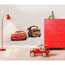Komar Freestyle 14015h Disney Cars-adesivi Decorativi, Motivo "friends", Colore: Multicolore, 2 Pezzi