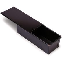 Gobel 219310 - Stampo Per Pane Con Coperchio, Antiaderente, 25 X 9,3 Cm, Colore: Bianco