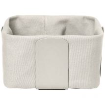 Blomus - Cestino per il pane esa, taglia s, delicato beige, effetto armonico, 20 x 20 cm, colore Moonbeam (64206)