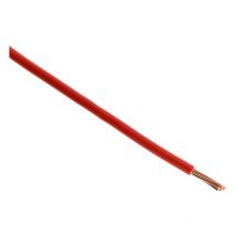 HO7V-R - Filo di alimentazione elettrico 6 mm², 10 m, colore: Rosso - Zenitech