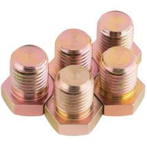 Draper Tools - Draper 85532 M13 x 1,50 - Bullone di ricambio per pozzetto, 5 pezzi, colore: Blu