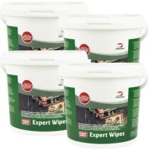 Expert Wipes, Reinigungstücher fur den Werkstatt, 4 eimer mit 130 Tücher, entfernt den härtesten Schmutz - Dreumex
