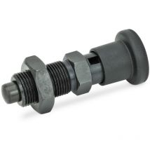 Ganter Normelemente gn 817-8-8-CK 817-8-8-CK-Bullone di bloccaggio con Blocco, Nero, Rastweg l1: 8mm