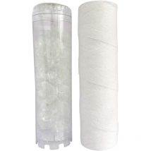 3700350802299 Standard Kit-Set di 2 cartucce (Una filtrazione Calc + 1) -Tempo: 12m, None, Set da 2 pezzi - Aquawater