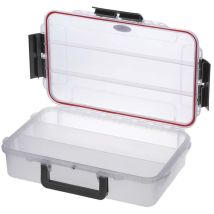Plastica Panaro Valigetta Pesca Max 004t, Per Trasportare, Proteggere E Organizzare L'Attrezzatura, Trasparente, Dimensioni Esterne 350 X 230 X H86 Mm