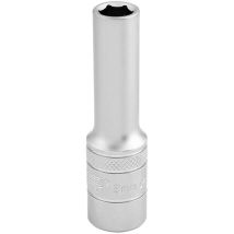 16578 - Bussola Metrica Con Attacco Quadro Da 3/8', Hi-torq, Profondità 8 Mm, 6 Punti - Draper
