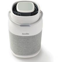 Breville, BAP007, Purificatore d'aria Light Protect a 360°, Filtro HEPA Silenzioso H13 True, Rimuove Polvere, fumo, Polline, 3 Velocità, Modalità