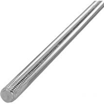 Asta filettata M8 x 330 mm in acciaio inox A2 - 2 pezzi barra filettata con filettatura metrica completa - perno filettato din 976 argento - Helpmate