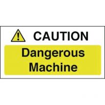 Vogue - catering apparecchio Superstore Y912 ''Caution Dangerous Machine Sign