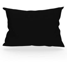 Soleil d'ocre tagliare cuscino, Cotone, Nero, 50 x 70 cm