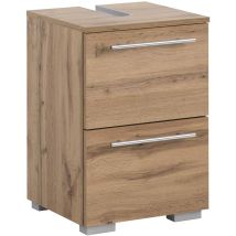 Schildmeyer Carlos 148584 - Mobile Sottolavabo, Finitura Rovere Rustico, 40,2 X 59,1 X 35 Cm