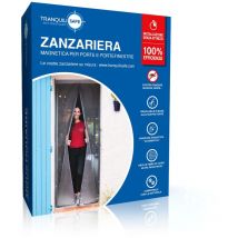 Zanzariera Magnetica Porta & Porta Finestra Regolabile TRANQUILISAFE - Zanzariera Porta Finestra Standard e su Misura - Protezione Antizanzare e