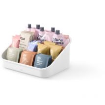 Bellwood Organizer a 3 Scomparti, Bianco/Naturale, 27x20x13 cm - Umbra