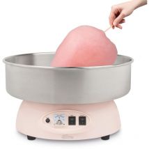 Macchina per zucchero filato H.Koenig CIRCUS8, Macchina professionale, Supporti antiscivolo, Regolazione automatica della temperatura, Compleanno,