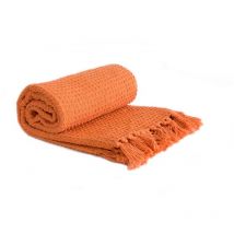 Gettare, Cotone, Arancione, 70x100 (178x254cm) - Emma Barclay