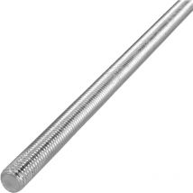 Asta filettata M6 x 330 mm in acciaio inox A2-2 pezzi barra filettata con filettatura metrica completa - perno filettato din 976 argento - Helpmate