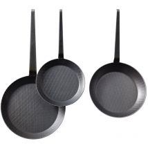 Rösle 95728 Padella in ferro battuto, 28 cm