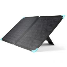 Pannello solare pieghevole, 220 w, per stazione di alimentazione portatile, impermeabile, con supporto regolabile, per camper, roulotte, indipendente